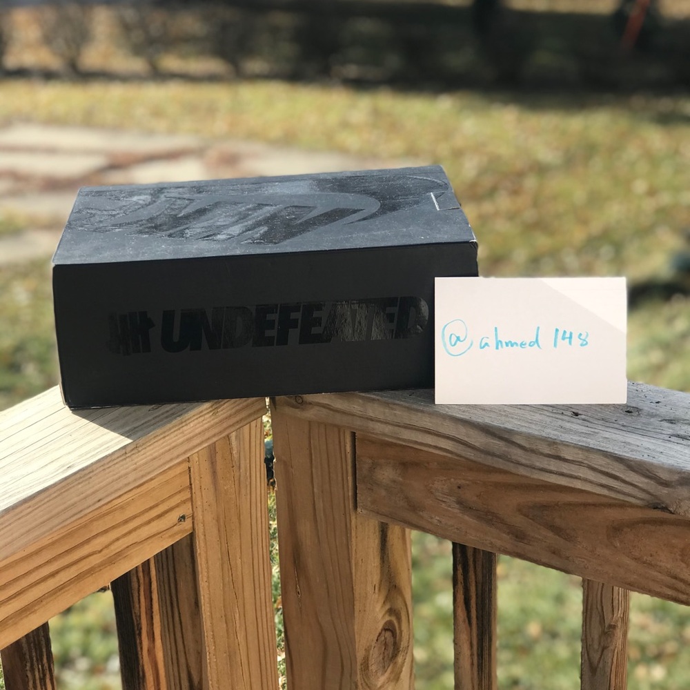 Nike x Undefeated OG Air Max 97 Black Size 10.5